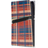 Red and Blue Plaid PS5 Pro Console Skin