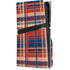 Red and Blue Plaid PS5 Pro Disk Console Skin