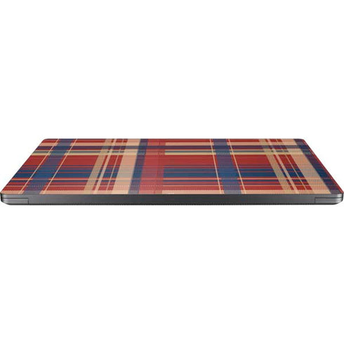 Red and Blue Plaid Surface Laptop 7 15in Skin