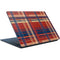 Red and Blue Plaid Surface Laptop Skin