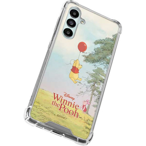 Disney Winnie the Pooh Red Ballon Galaxy A16 5G Clear Case