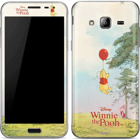 Disney Winnie the Pooh Red Ballon Galaxy J3 Skin