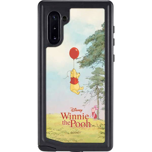 Disney Winnie the Pooh Red Ballon Galaxy Note 10 Waterproof Case