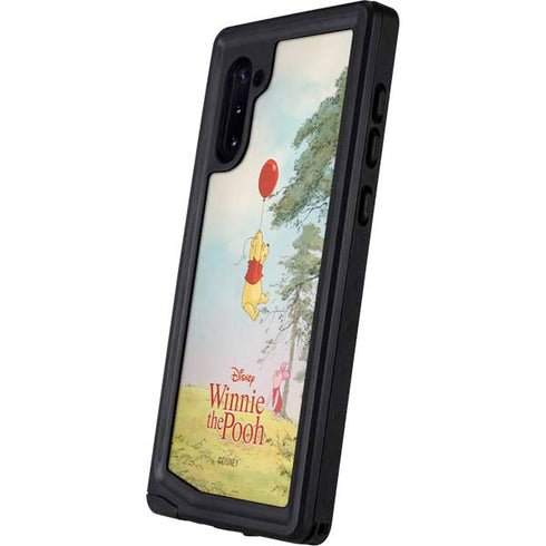 Disney Winnie the Pooh Red Ballon Galaxy Note 10 Waterproof Case