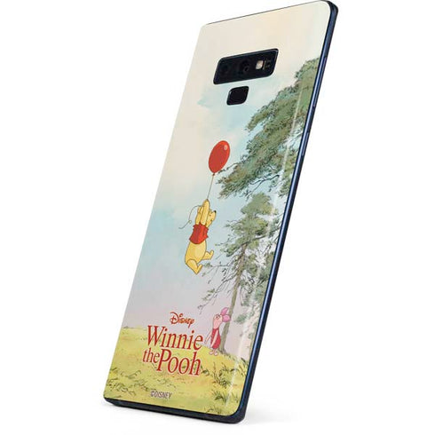 Disney Winnie the Pooh Red Ballon Galaxy Note 9 Skin