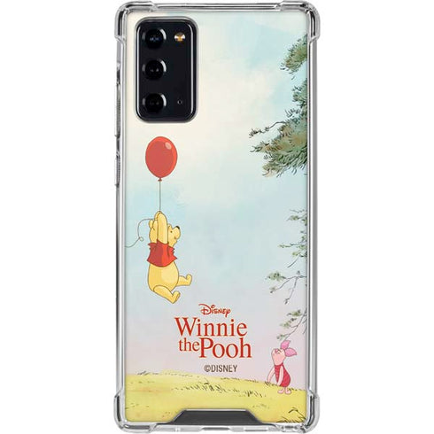 Disney Winnie the Pooh Red Ballon Galaxy Note20 5G Clear Case