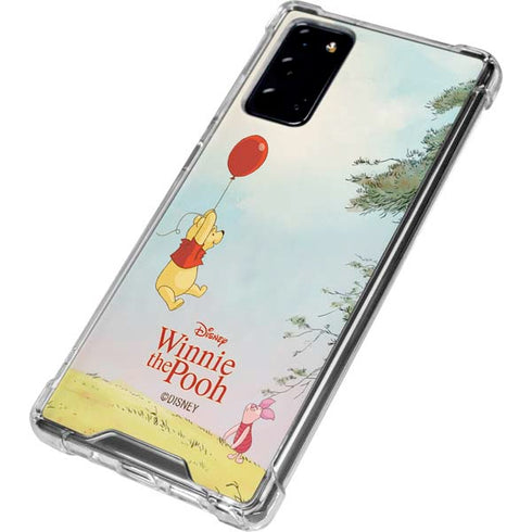 Disney Winnie the Pooh Red Ballon Galaxy Note20 5G Clear Case