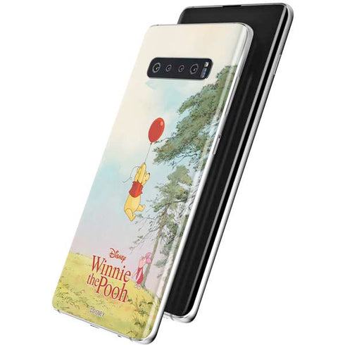 Disney Winnie the Pooh Red Ballon Galaxy S10 Plus Skin
