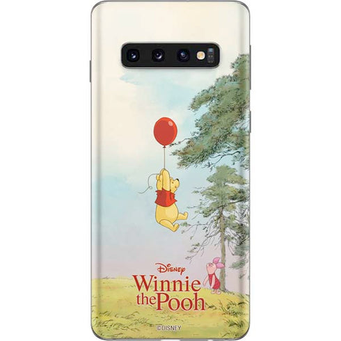 Disney Winnie the Pooh Red Ballon Galaxy S10 Skin