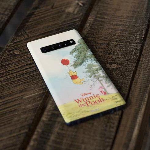 Disney Winnie the Pooh Red Ballon Galaxy S10 Skin