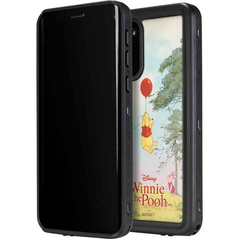 Disney Winnie the Pooh Red Ballon Galaxy S20 Plus Waterproof Case