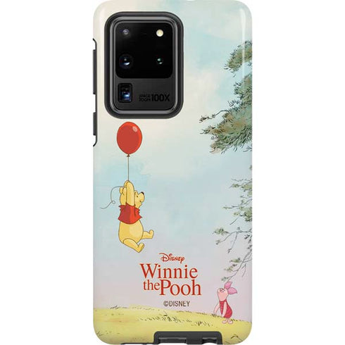 Disney Winnie the Pooh Red Ballon Galaxy S20 Ultra 5G Pro Case