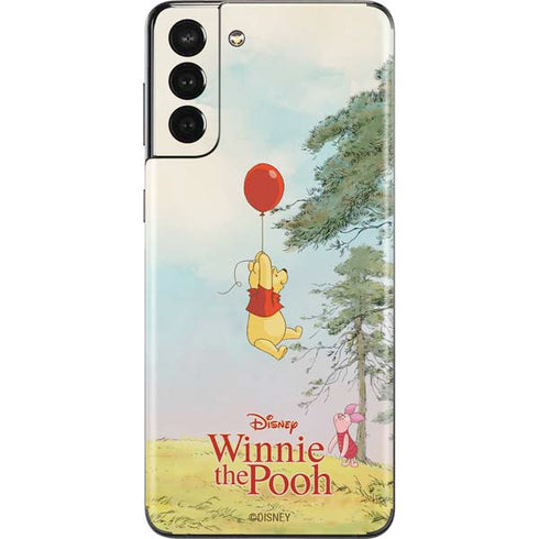Disney Winnie the Pooh Red Ballon Galaxy S21 Plus 5G Skin