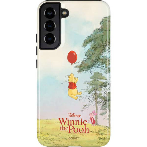 Disney Winnie the Pooh Red Ballon Galaxy S22 Plus Pro Case