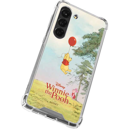 Disney Winnie the Pooh Red Ballon Galaxy S23 Clear Case