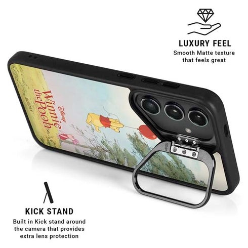 Disney Winnie the Pooh Red Ballon Galaxy S24 Plus Kickstand Case
