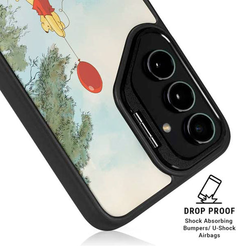 Disney Winnie the Pooh Red Ballon Galaxy S24 Plus Kickstand Case