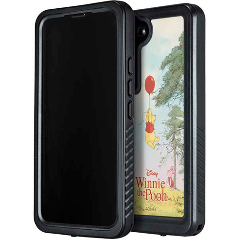 Disney Winnie the Pooh Red Ballon Galaxy S24 Waterproof Case