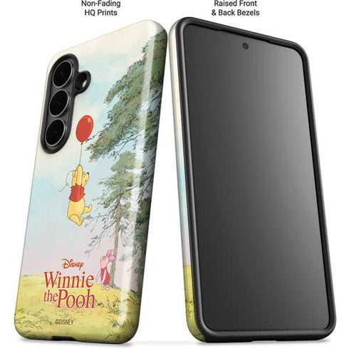 Disney Winnie the Pooh Red Ballon Galaxy S26 Plus Impact Case
