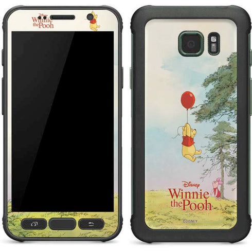 Disney Winnie the Pooh Red Ballon Galaxy S7 Active Skin