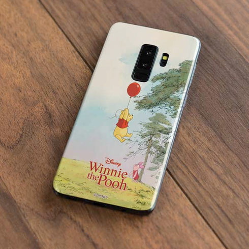 Disney Winnie the Pooh Red Ballon Galaxy S9 Plus Skin