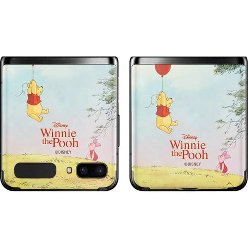 Disney Winnie the Pooh Red Ballon Galaxy Z Flip Skin