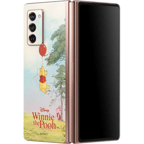 Disney Winnie the Pooh Red Ballon Galaxy Z Fold2 5G Skin