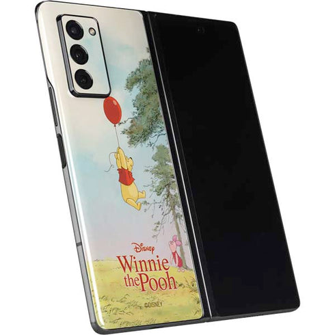 Disney Winnie the Pooh Red Ballon Galaxy Z Fold2 5G Skin