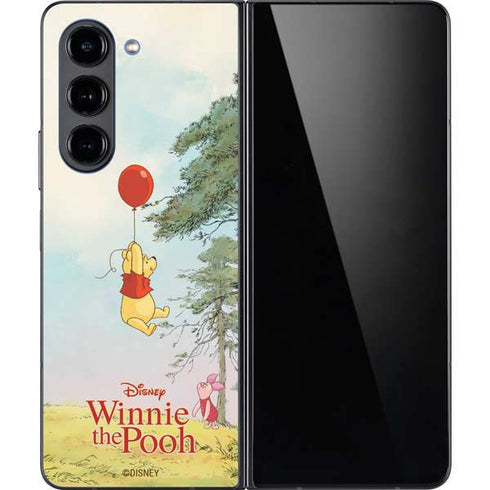 Disney Winnie the Pooh Red Ballon Galaxy Z Fold5 5G Skin