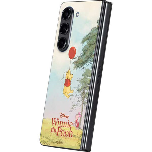 Disney Winnie the Pooh Red Ballon Galaxy Z Fold5 5G Skin