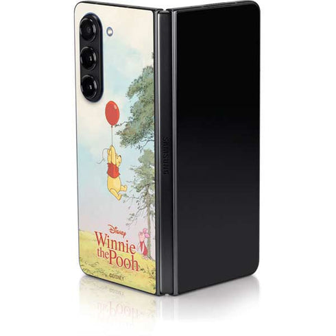Disney Winnie the Pooh Red Ballon Galaxy Z Fold5 5G Skin