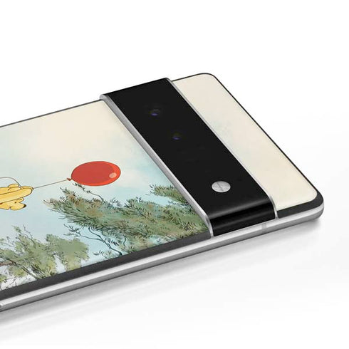 Disney Winnie the Pooh Red Ballon Google Pixel 6 Skin