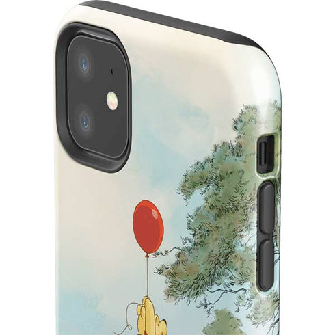 Disney Winnie the Pooh Red Ballon iPhone 11 Impact Case