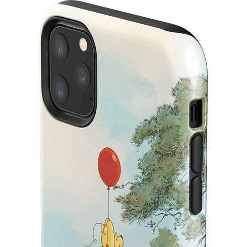 Disney Winnie the Pooh Red Ballon iPhone 11 Pro Max Impact Case