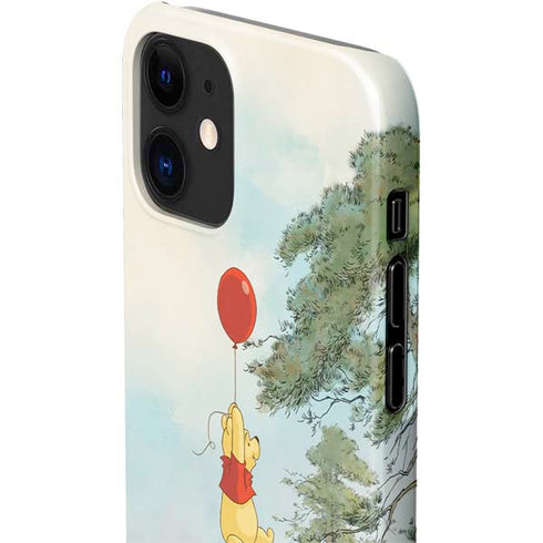 Disney Winnie the Pooh Red Ballon iPhone 12 Mini Lite Case