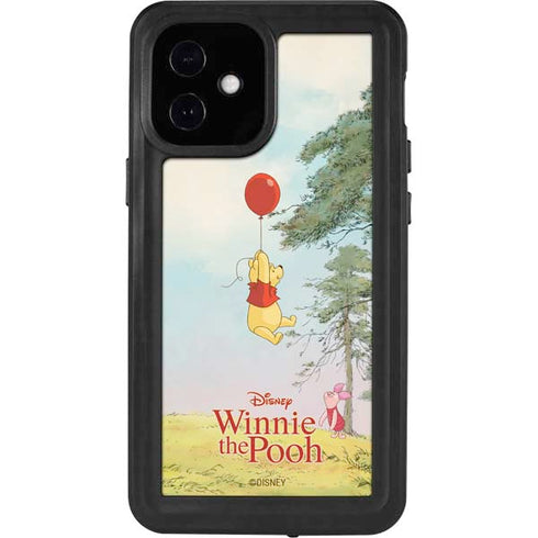 Disney Winnie the Pooh Red Ballon iPhone 12 Mini Waterproof Case