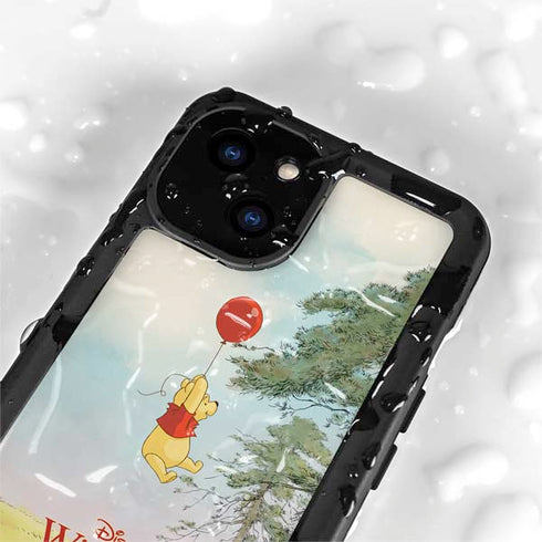 Disney Winnie the Pooh Red Ballon iPhone 13 Mini Waterproof Case
