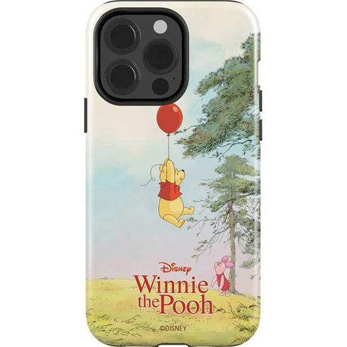 Disney Winnie the Pooh Red Ballon iPhone 14 Pro Impact Case