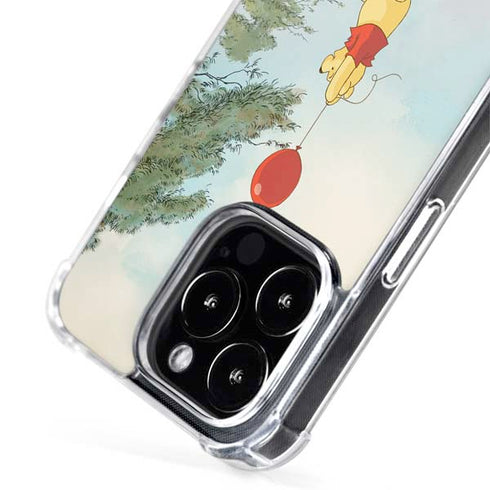 Disney Winnie the Pooh Red Ballon iPhone 14 Pro MagSafe Case
