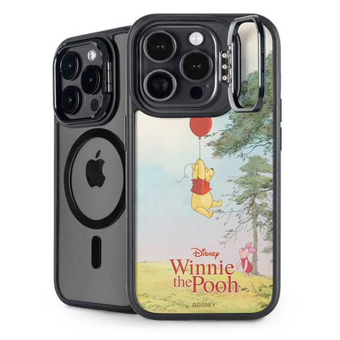 Disney Winnie the Pooh Red Ballon iPhone 14 Pro Max Kickstand Case