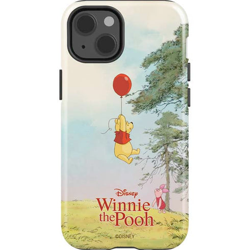 Disney Winnie the Pooh Red Ballon iPhone 15 Plus Impact Case