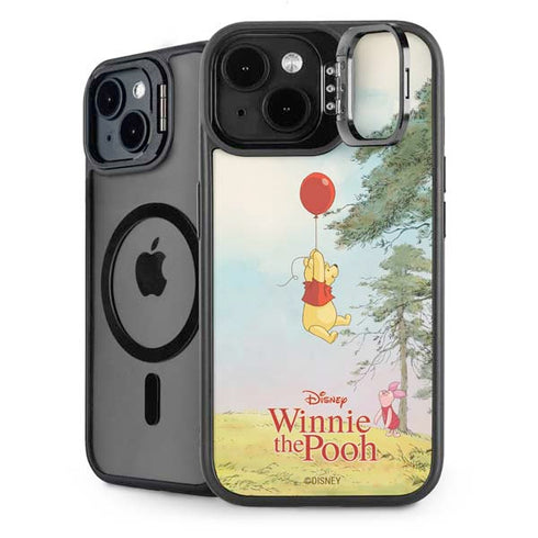 Disney Winnie the Pooh Red Ballon iPhone 15 Plus Kickstand Case