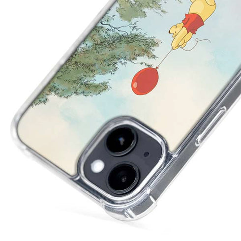 Disney Winnie the Pooh Red Ballon iPhone 15 Plus MagSafe Case