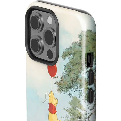 Disney Winnie the Pooh Red Ballon iPhone 15 Pro Impact Case