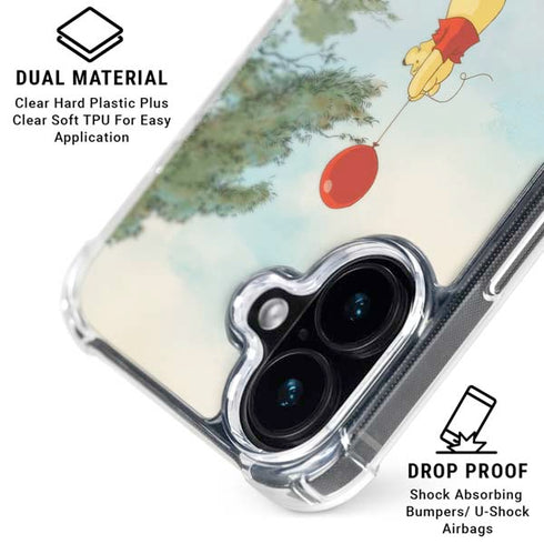 Disney Winnie the Pooh Red Ballon iPhone 16 MagSafe Case