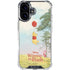Disney Winnie the Pooh Red Ballon iPhone 16 Plus Clear Case