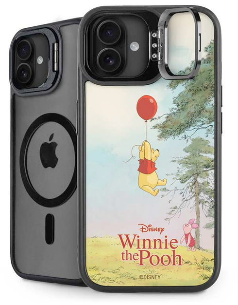 Disney Winnie the Pooh Red Ballon iPhone 16 Plus Kickstand Case
