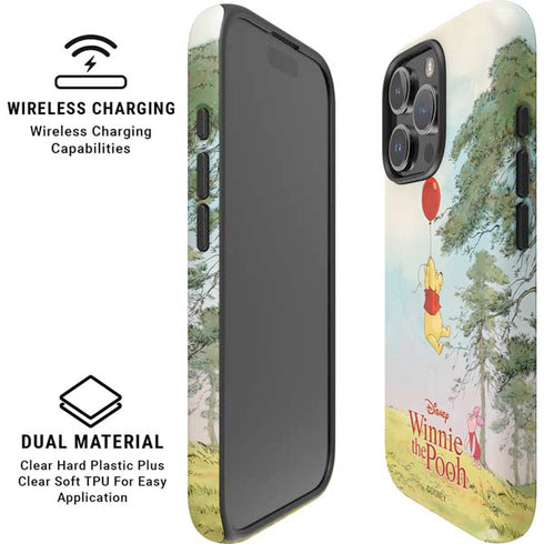 Disney Winnie the Pooh Red Ballon iPhone 16 Pro Magsafe Impact Case