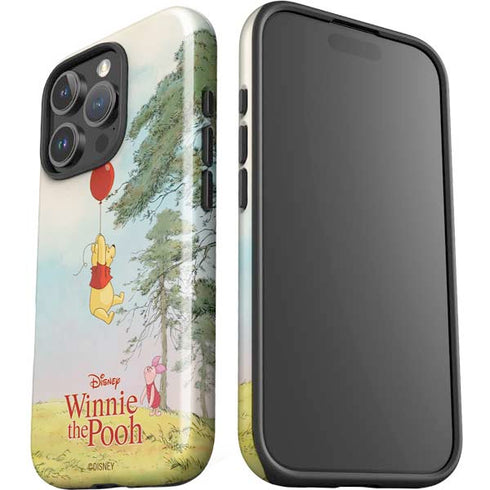 Disney Winnie the Pooh Red Ballon iPhone 16 Pro Max Impact Case