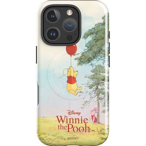 Disney Winnie the Pooh Red Ballon iPhone 16 Pro Max Magsafe Impact Case
